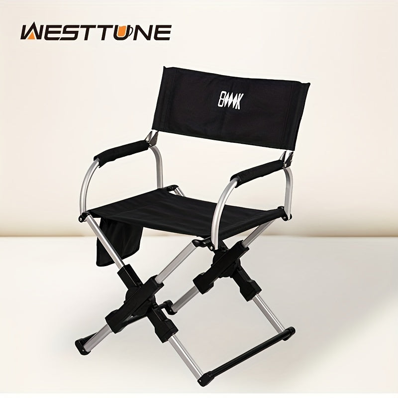 Ergonomic Folding Aluminum Chair for Outdoor Use-2
