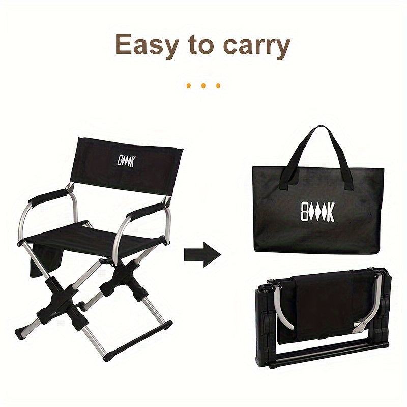 Ergonomic Folding Aluminum Chair for Outdoor Use-3
