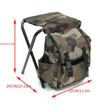Load image into Gallery viewer, Camping Folding Chair with Backpack Picnic Bag-2

