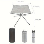 Load image into Gallery viewer, Outdoor Folding Stainless Steel Fire Pit Rack-1
