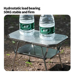 Load image into Gallery viewer, Outdoor Folding Steel Table Tactical Use Silver-4
