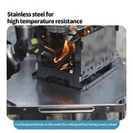 Load image into Gallery viewer, Outdoor Folding Steel Table Tactical Use Silver-1
