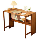 Load image into Gallery viewer, Folding Tawny Computer Table Desk - Multipurpose Bedside Workstation (103cm)-0
