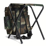 Load image into Gallery viewer, Camping Folding Chair with Backpack Picnic Bag-1
