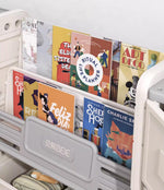 Load image into Gallery viewer, Odin Bear Ivory Bookshelf &amp; Storage Combo Set-2
