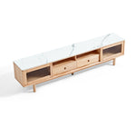 Load image into Gallery viewer, Solid Wood Organic Entertainment Unit TV Console-2
