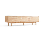 Load image into Gallery viewer, Solid Wood Organic Entertainment Unit TV Console-4
