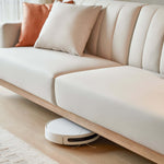 Load image into Gallery viewer, Sunrise Cream 4-seater Sofa with 3 Cushions Set-2
